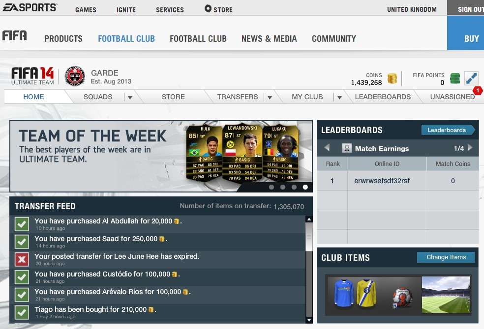 FIFA 14 COINS PS3 IN STOCK